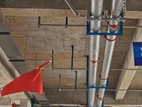 仲巴管廊支架的安装方法